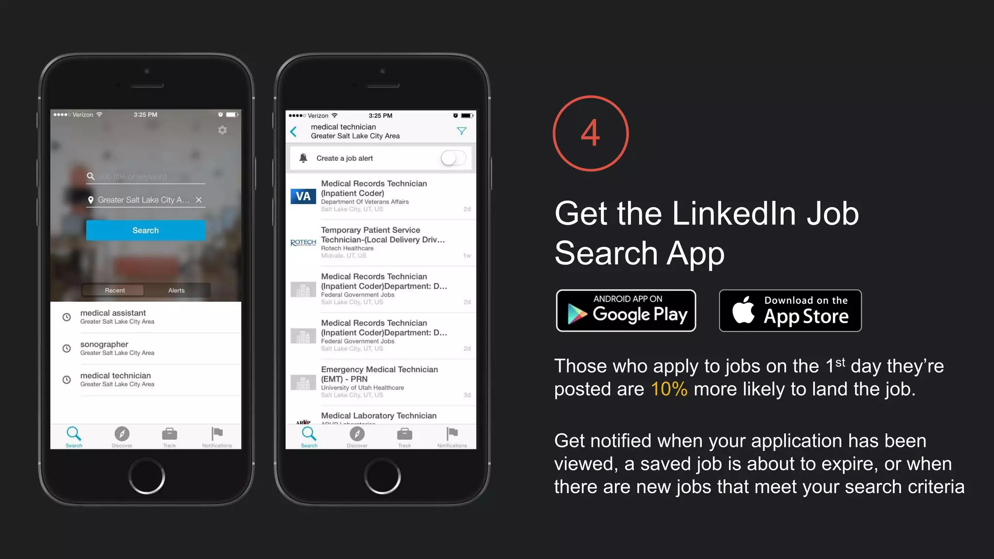 Let’s give it a try
 Set up your job preferences
 Set up 1-2 email alerts for a job one of your
clients is looking for
 Download Job Search App and do 1-2 searches
 