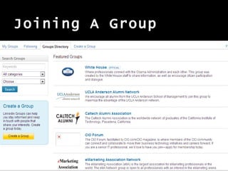 Joining A Group 