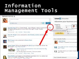 Information Management Tools K Squared Communications www.ksqrd.com 