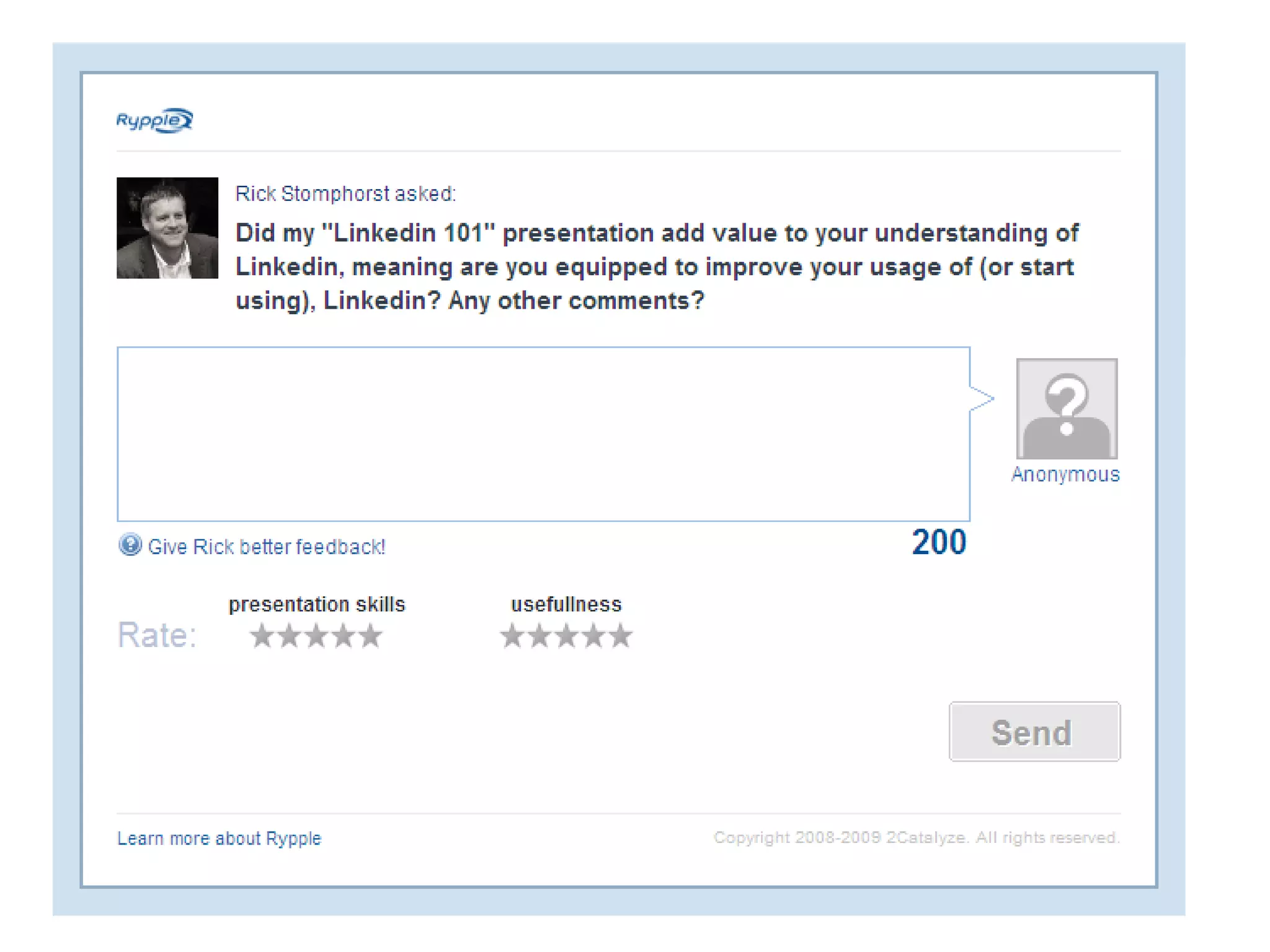 Blog Link: create and link your blog to LI