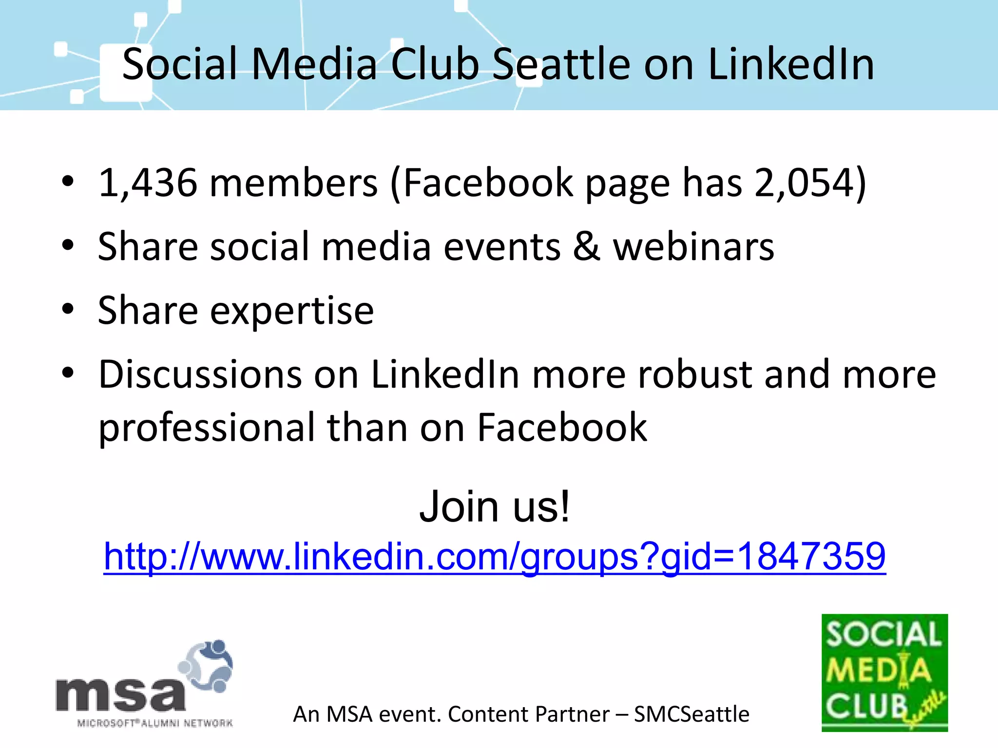 Build your network: Beyond visibility, your network size can also improve your search ranking results.