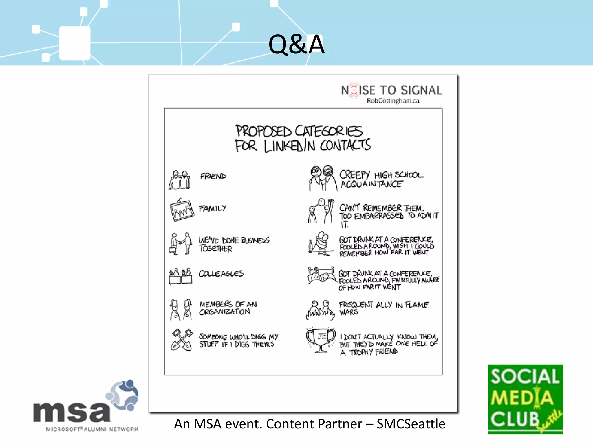 Use your network: Ask friends to connect you to people you want to talk to.