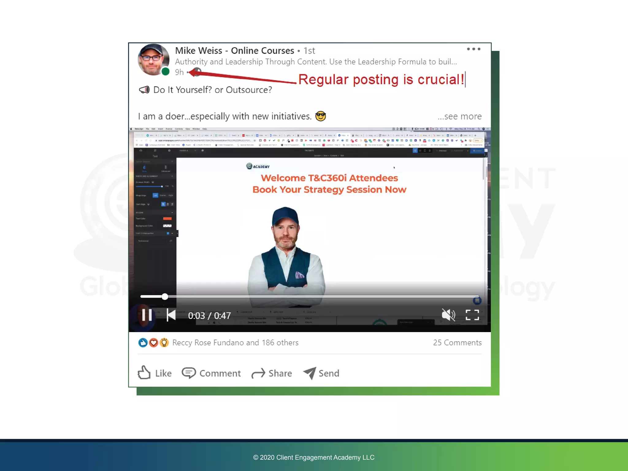 © 2020 Client Engagement Academy LLC
 