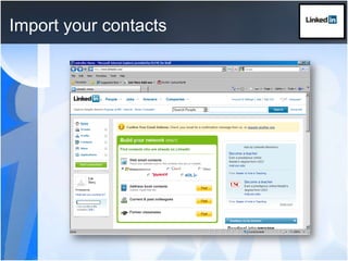 Import your contacts