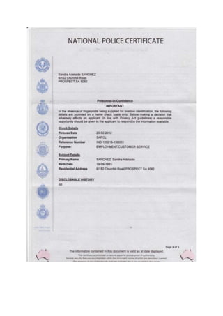 Portfolio of Sandra Sanchez