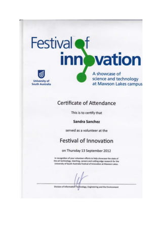 Portfolio of Sandra Sanchez