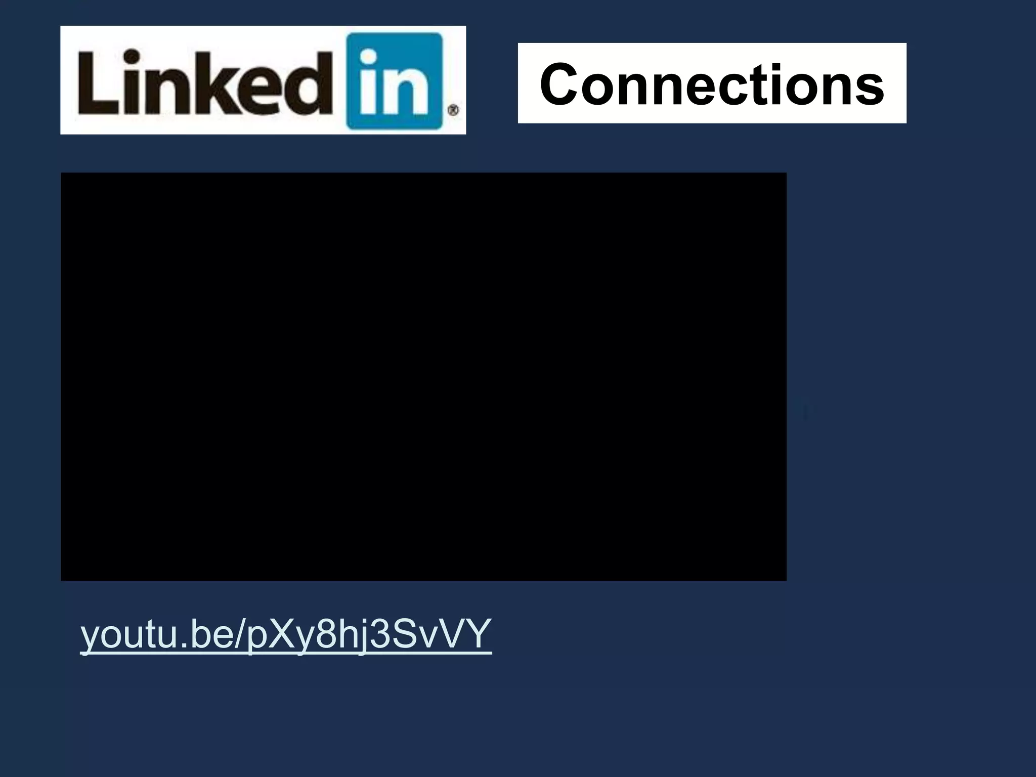 Connections
youtu.be/pXy8hj3SvVY
 