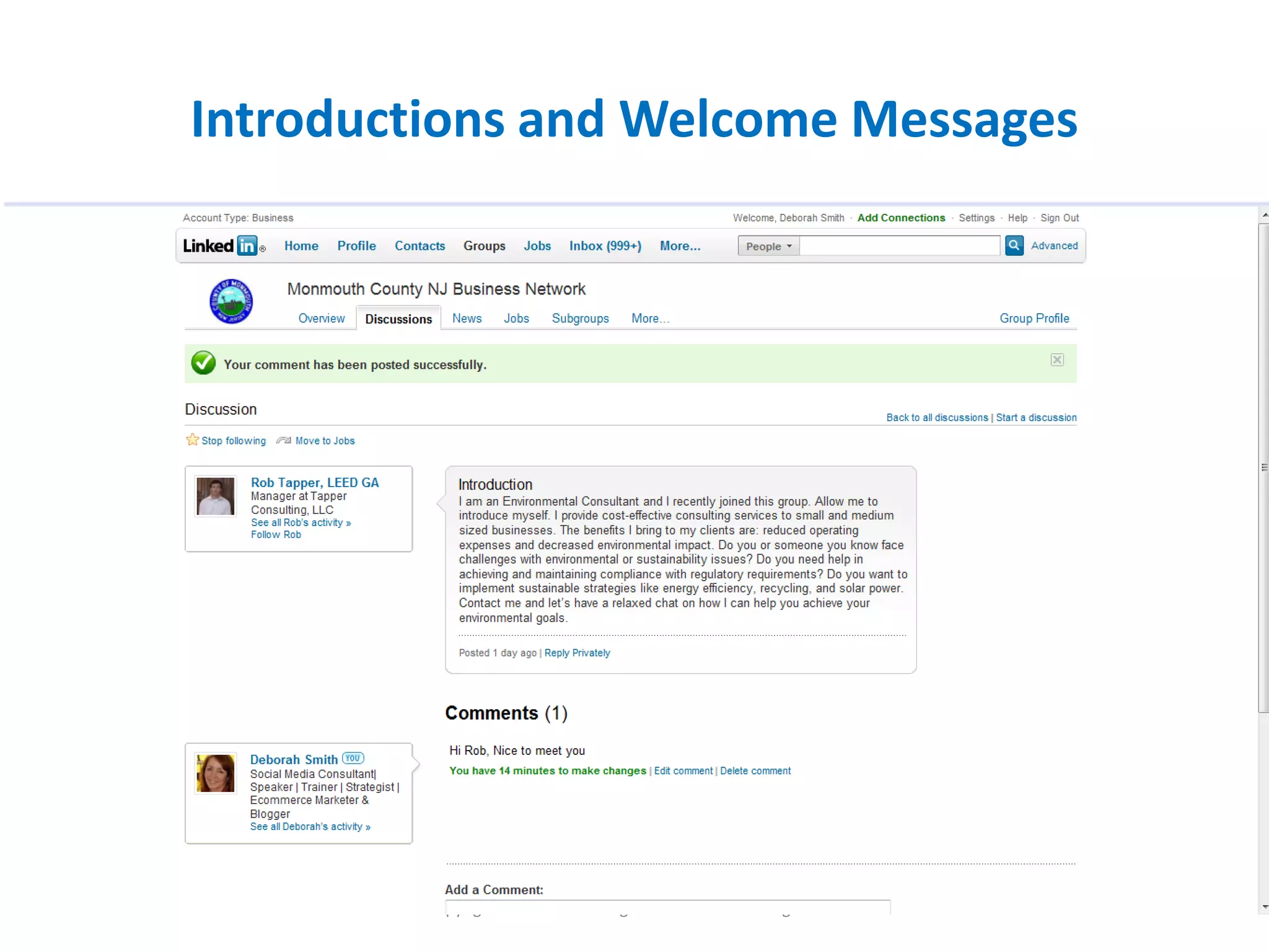 Introductions and Welcome Messages




        © Copyright 2003-2009 - Integrated Alliances - All Rights Reserved   31
 