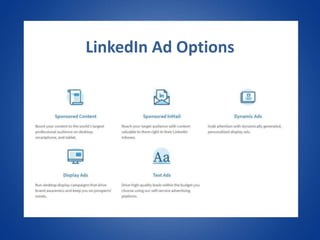 LinkedIn Ad Options