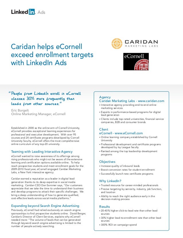 case study linkedin ads