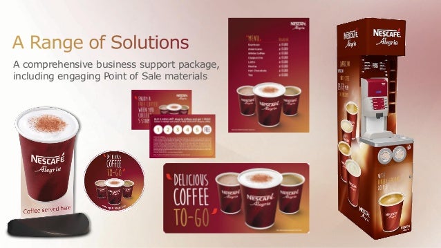 Nescafe Alegria - Coffee to go