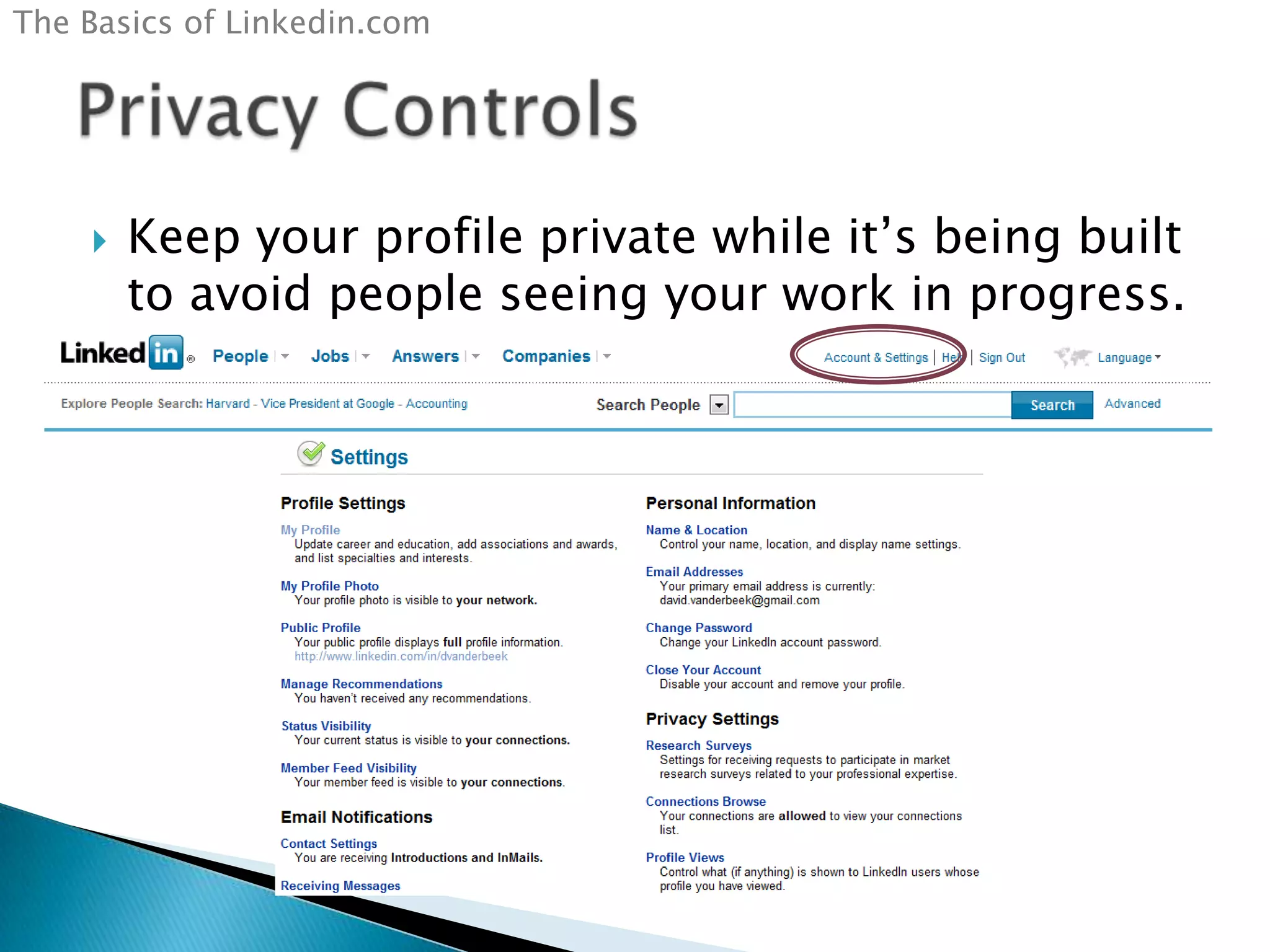 Linkedin And Your Job Search