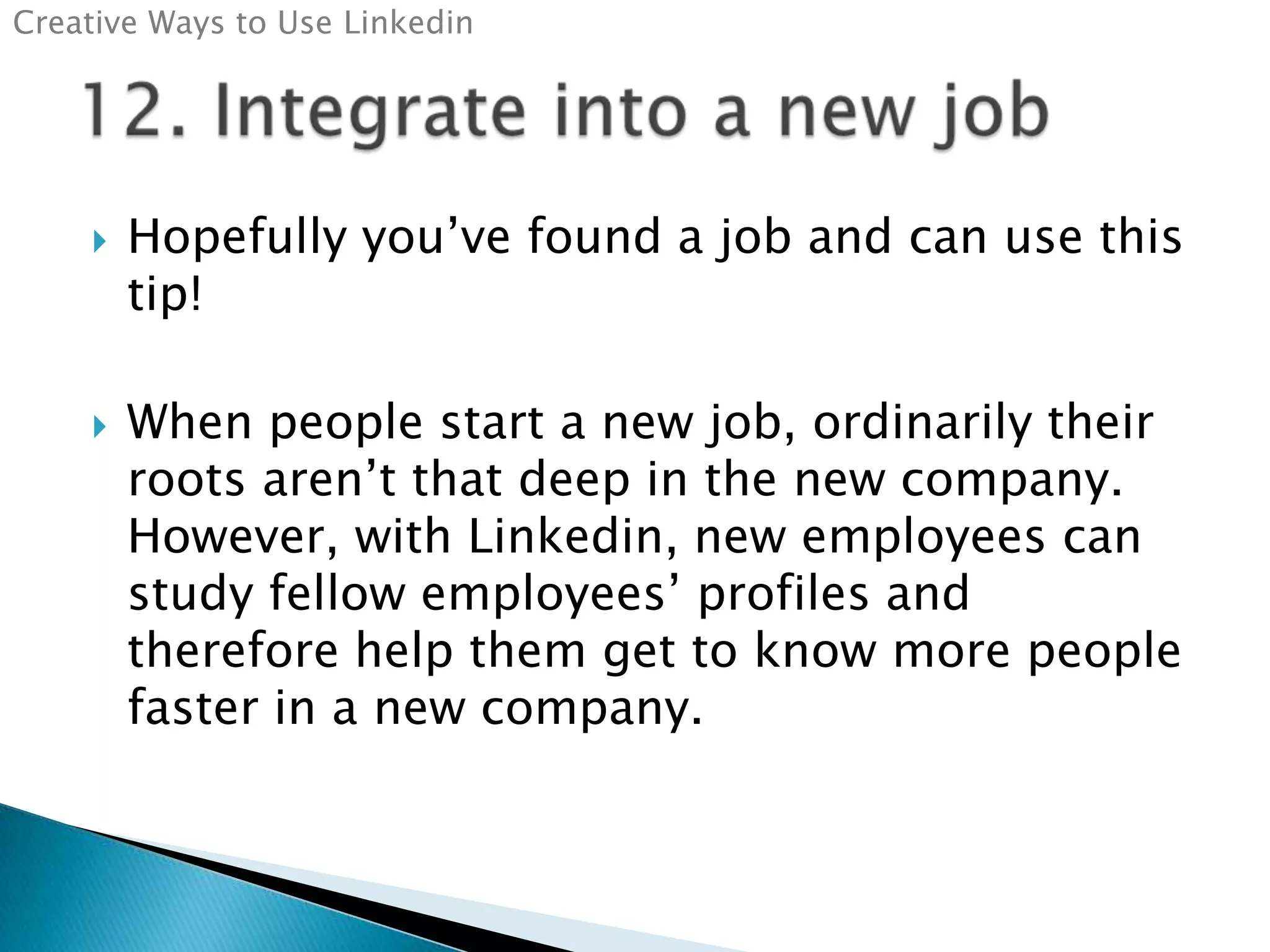 Linkedin And Your Job Search