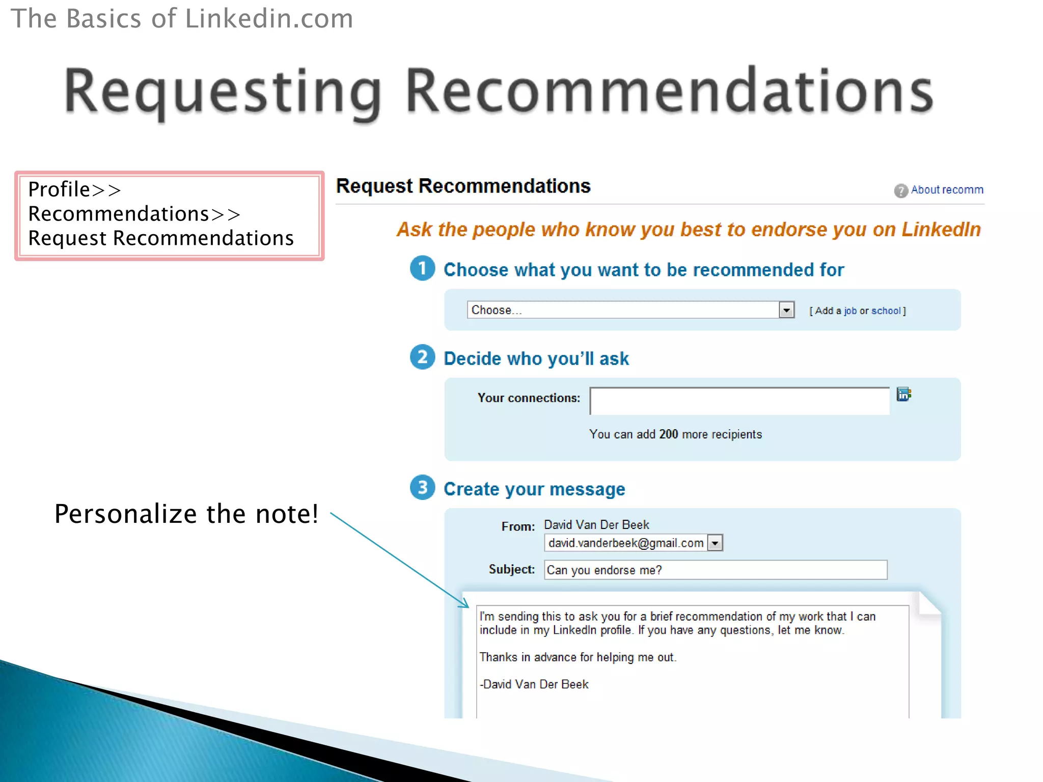 Linkedin And Your Job Search