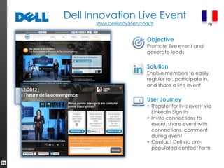 Dell Innovation Live Event
      www.dellinnovation.com/fr                         FR



                            Objec...