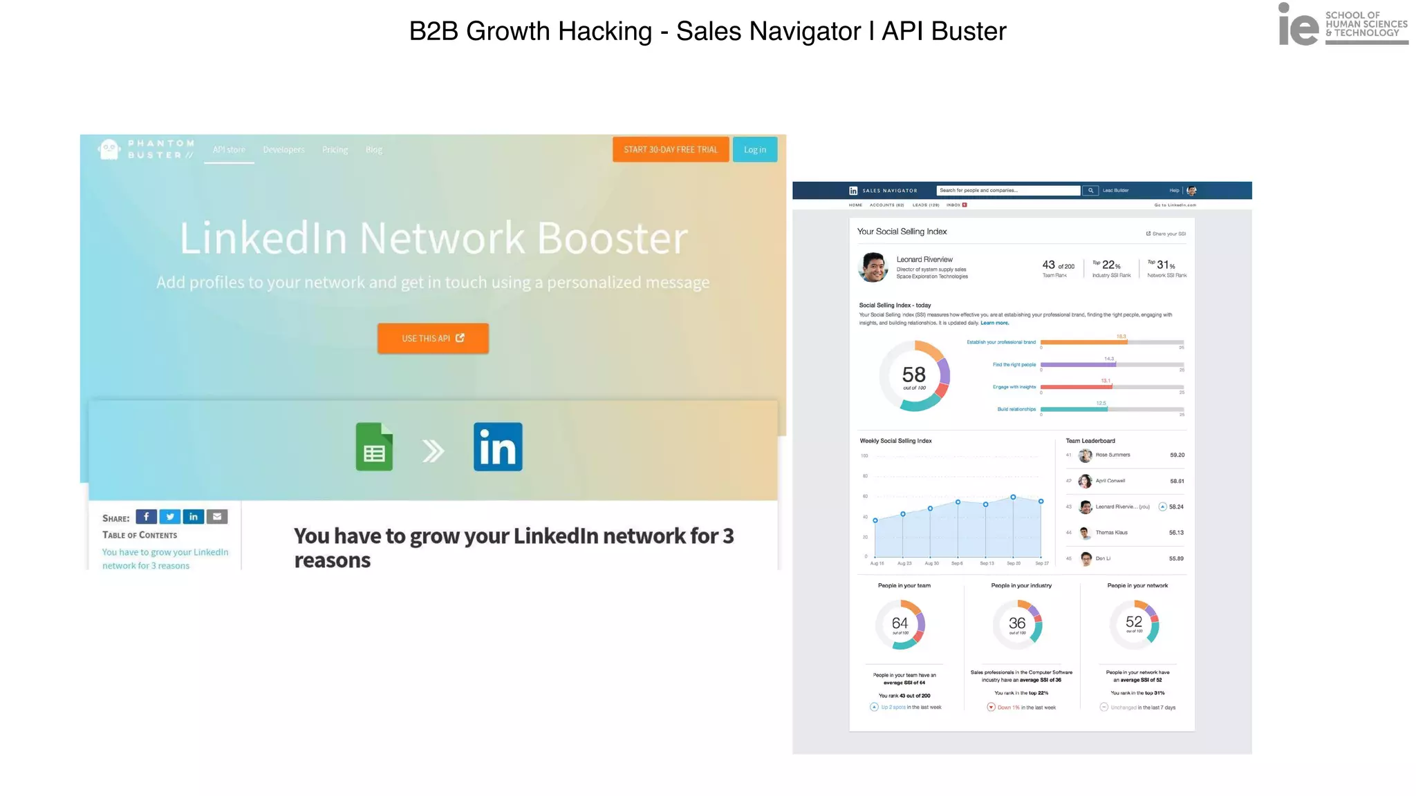 B2B Growth Hacking - Sales Navigator | API Buster
 