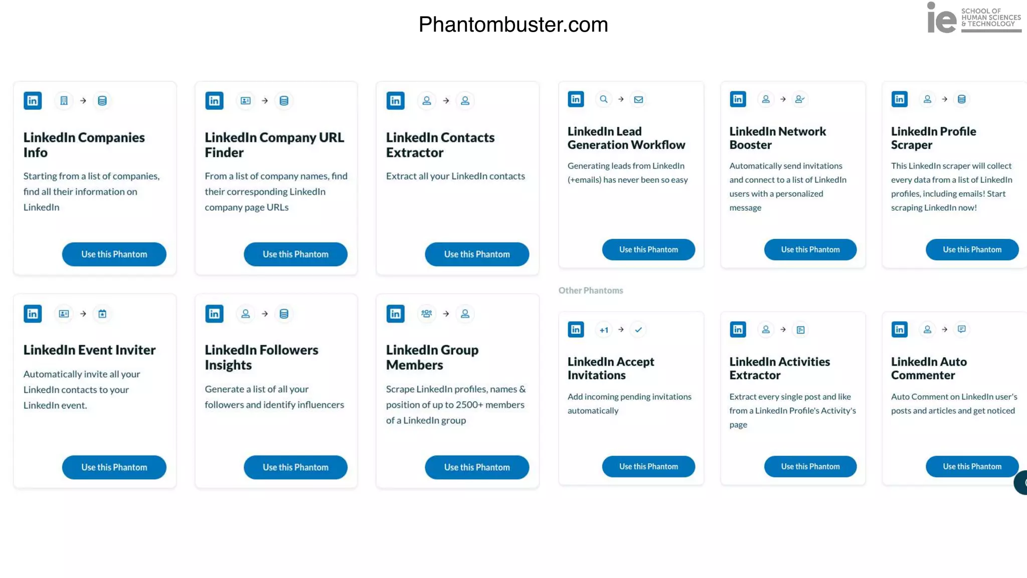 Phantombuster.com
 
