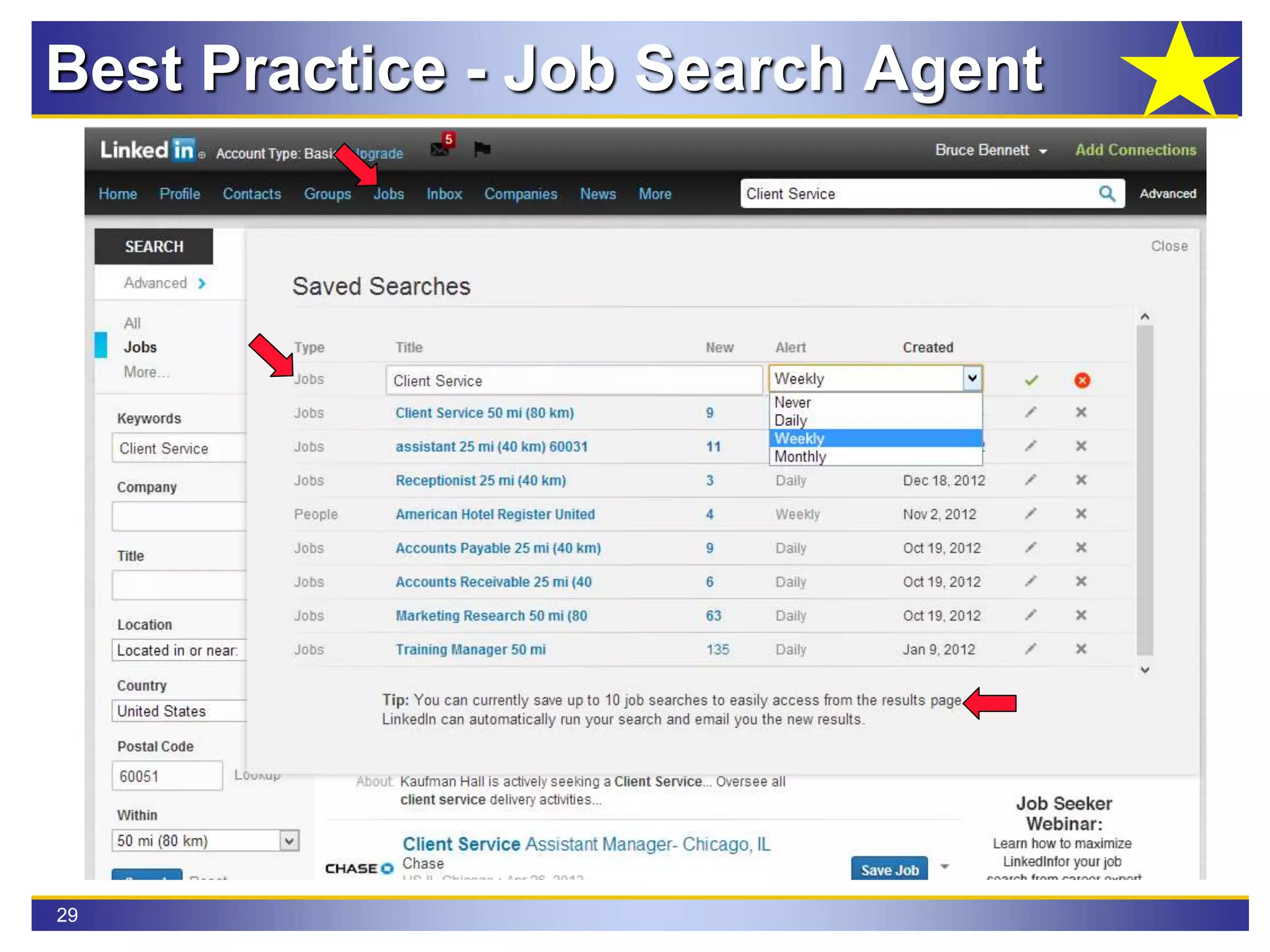 29
Best Practice - Job Search Agent
 