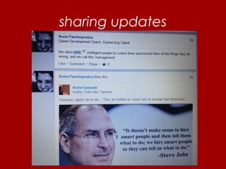 sharing updates
 