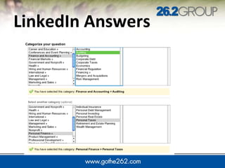 LinkedIn Answers  