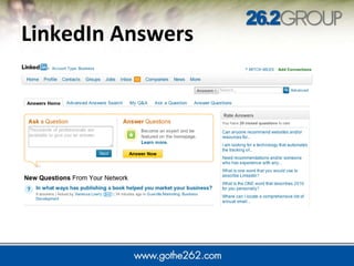 LinkedIn Answers  