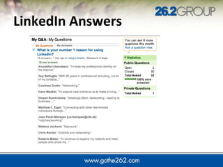 LinkedIn Answers  