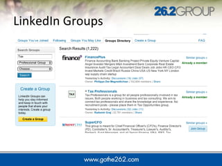 LinkedIn Groups  