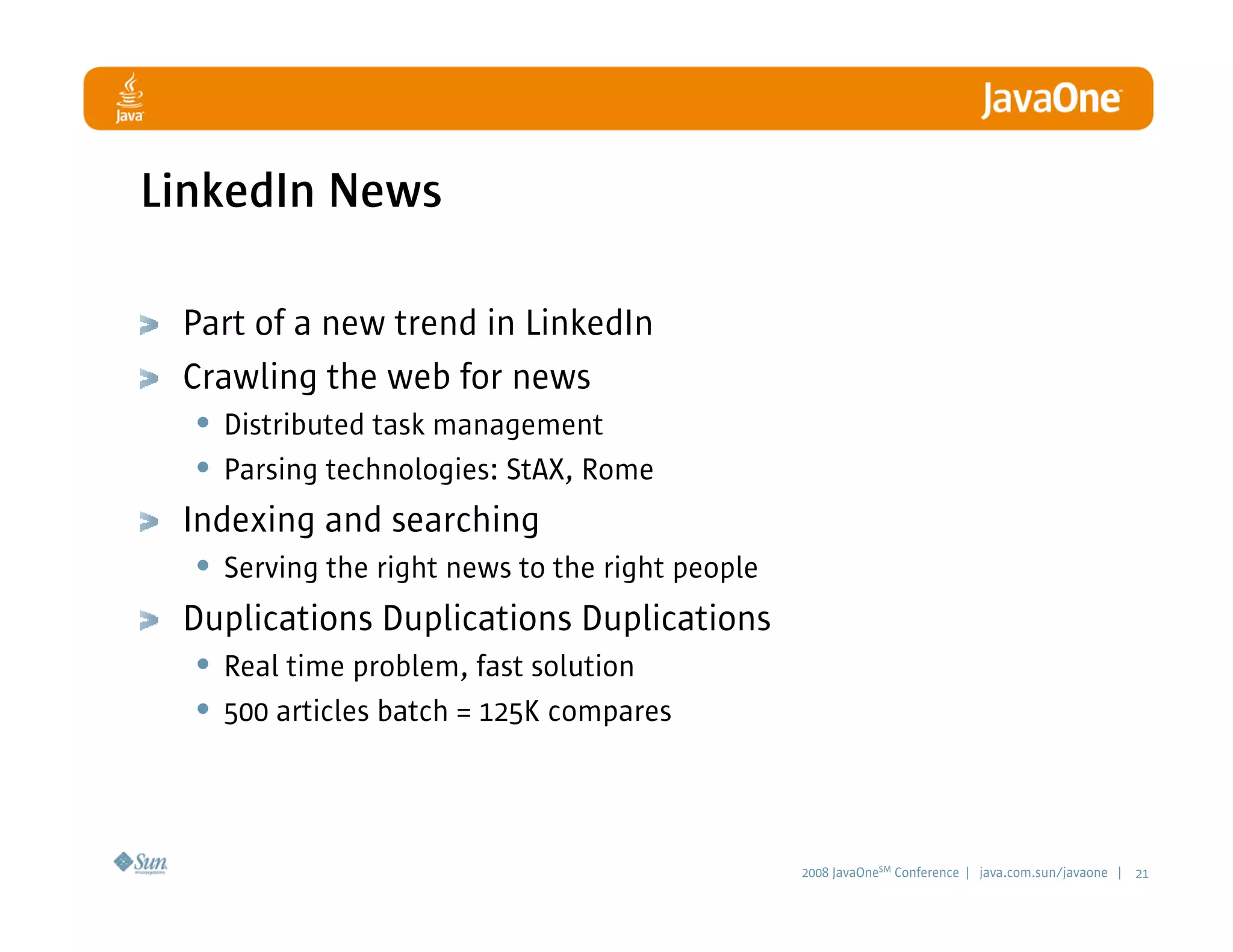 LinkedIn - A Professional Network built with Java Technologies and Agile Practices