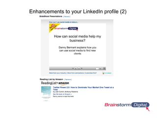 Enhancements to your LinkedIn profile (2)