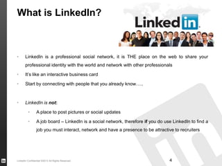 LinkedIn – Building Your Professional Identity and Career Opportunities ...