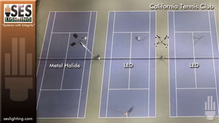 California Tennis Tennis Lighting Project