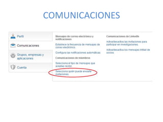 COMUNICACIONES
 