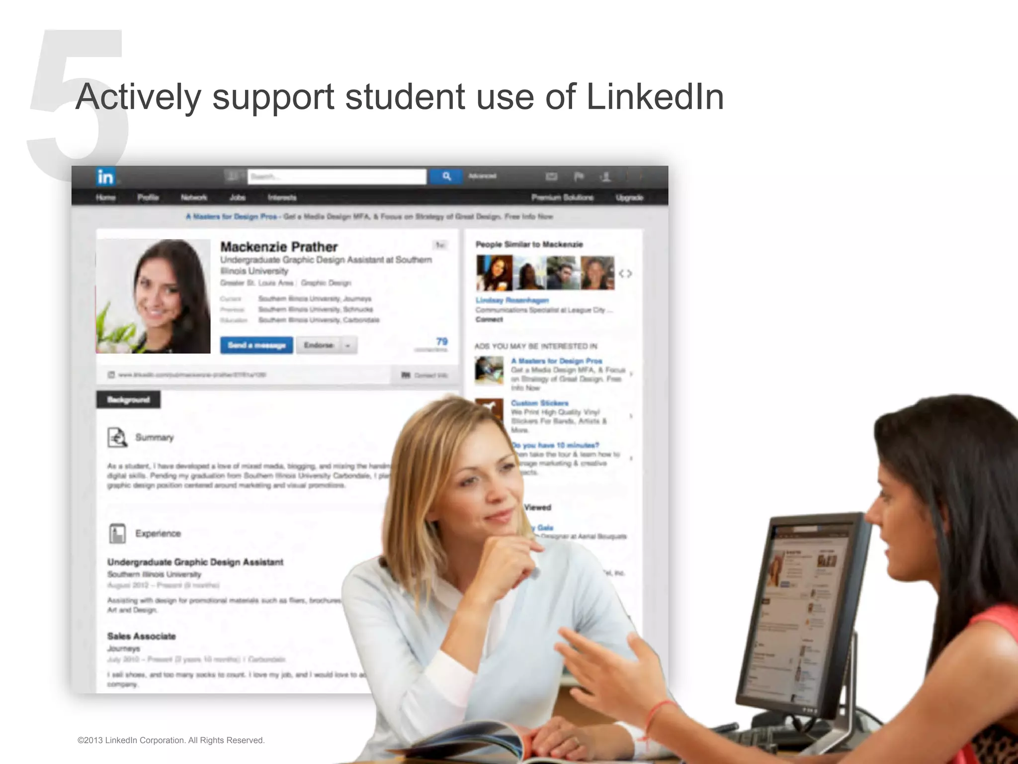Request Introductions from Alumni to Their Employers

©2013 LinkedIn Corporation. All Rights Reserved.

 