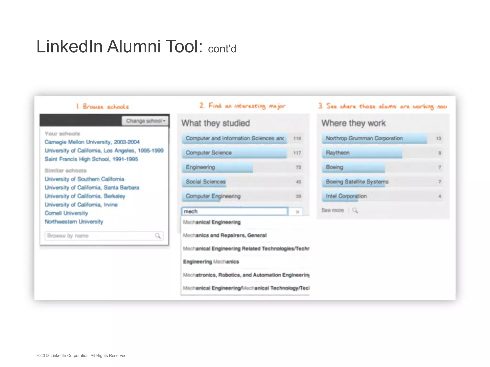 Add Sections to Enhance Student Profiles

©2013 LinkedIn Corporation. All Rights Reserved.

 
