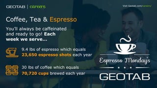 Why You Want to Work @ Geotab