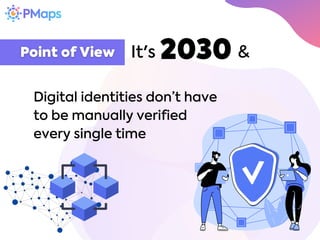 2030
It's &
Digital identities don’t have
to be manually verified
every single time
 