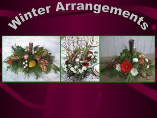 Winter Arrangements 