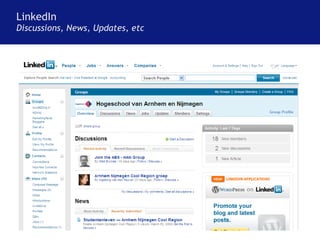 LinkedIn Discussions, News, Updates, etc 