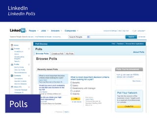 LinkedIn LinkedIn Polls Polls 
