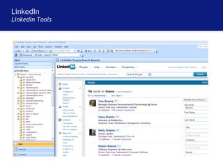 LinkedIn LinkedIn Tools 