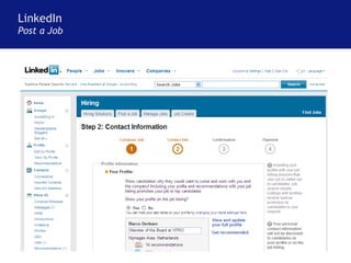 LinkedIn Post a Job 