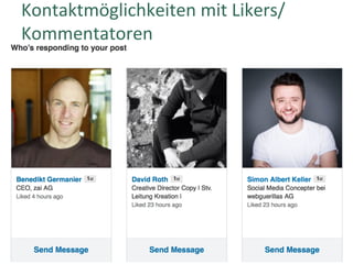 Ranking	Analyse	von	Pulse	
17
 