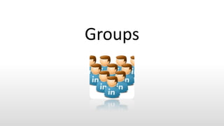 Groups
 