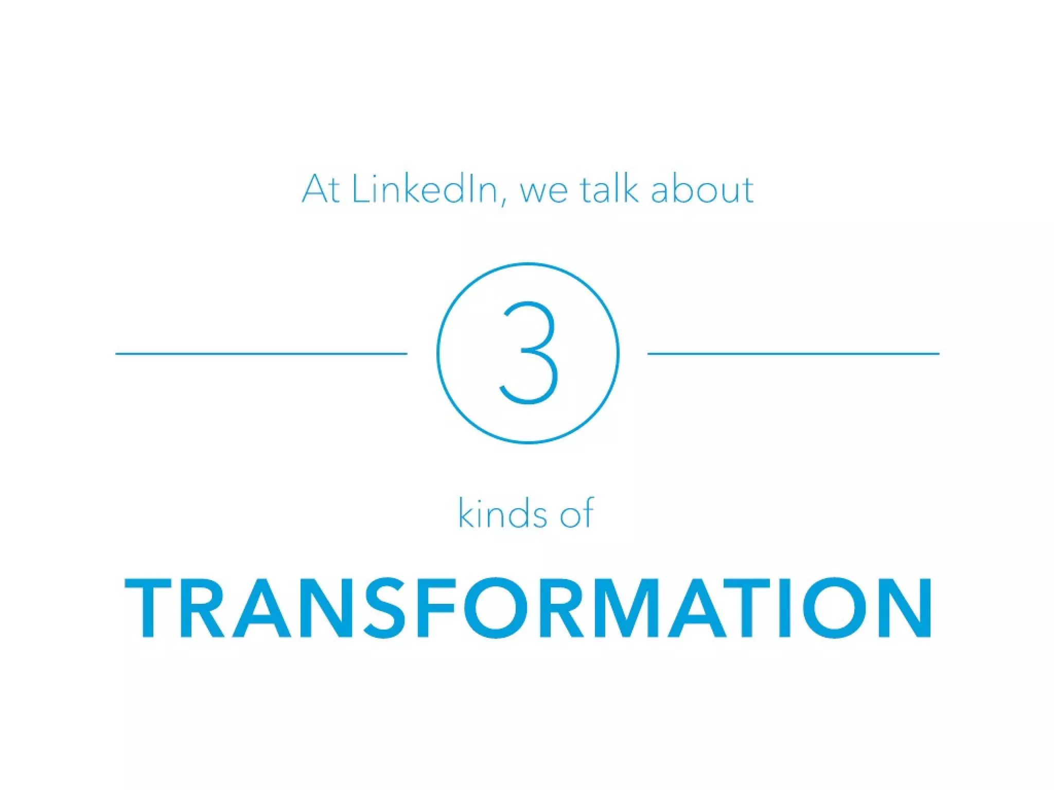 LinkedIn’s Culture of Transformation