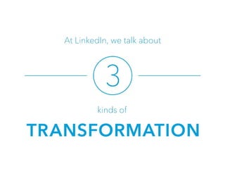 LinkedIn’s Culture of Transformation