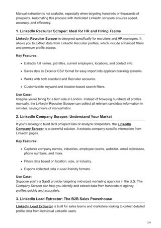 LinkedIn Data Extraction Made Easy The Best Tools In 2025.pdf