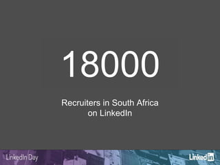 The Transformation of South African Recruitment  - Patrick Traynor, LinkedIn