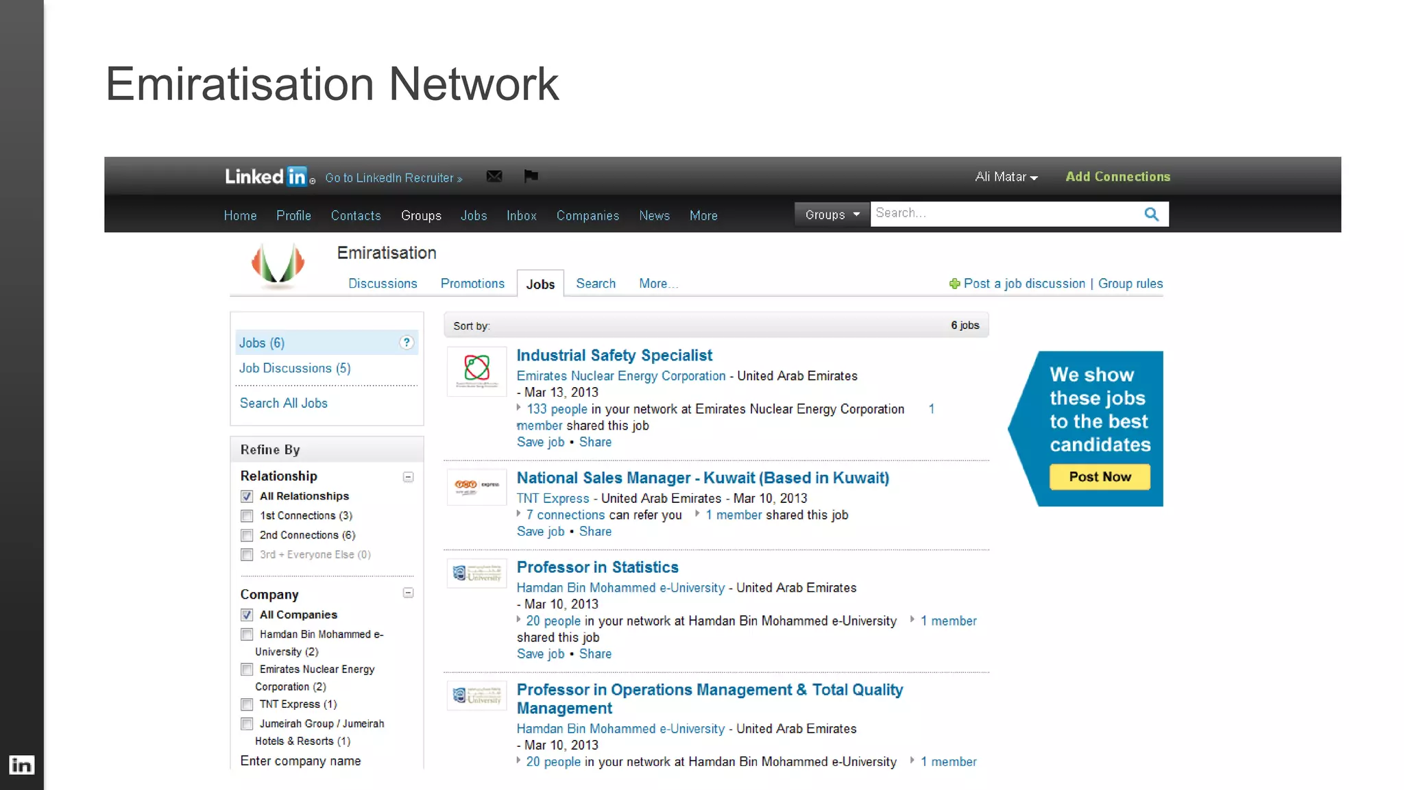 Emiratisation Network
 
