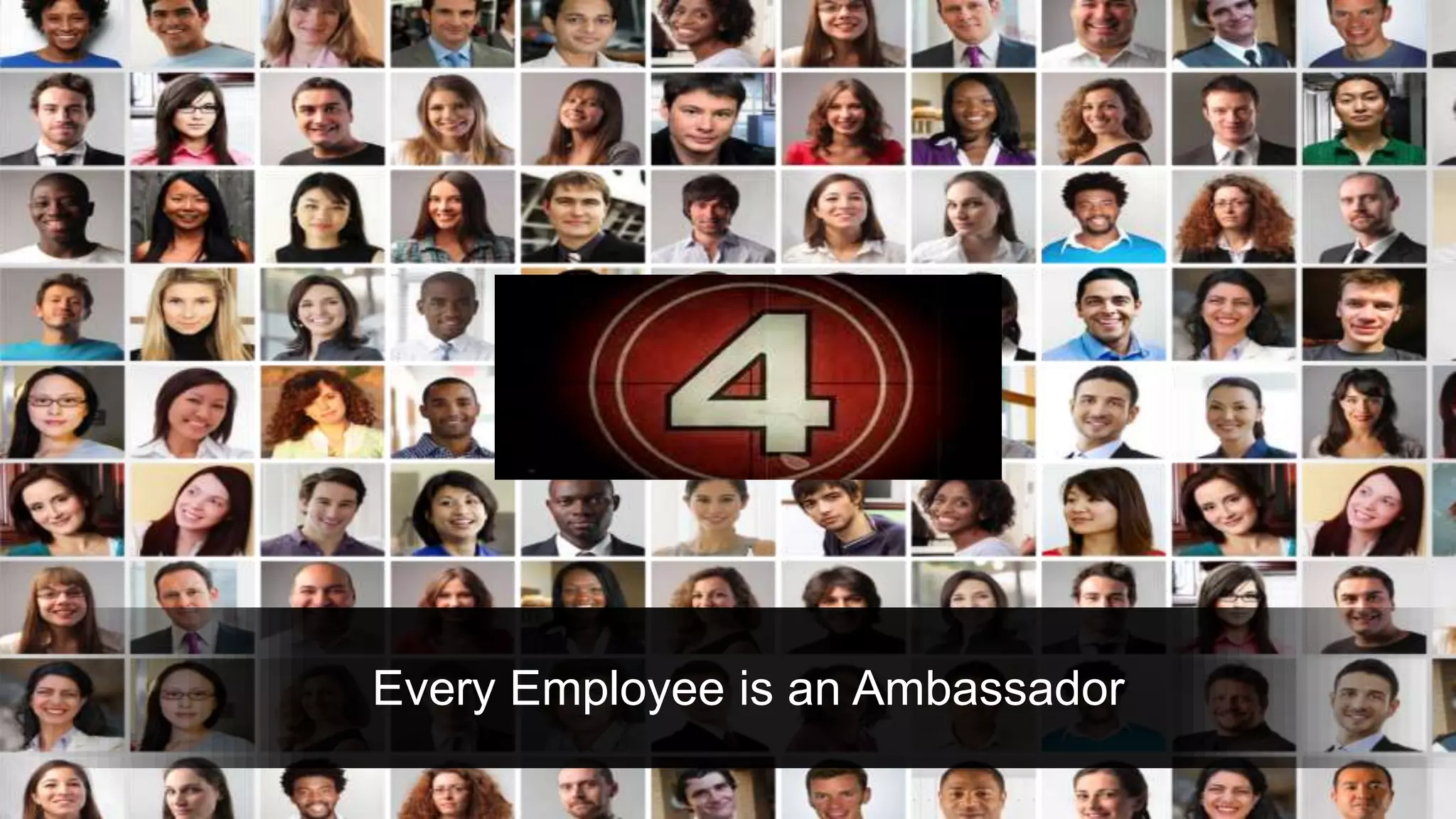 Every Employee is an Ambassador
 
