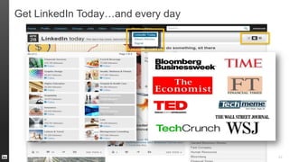 Get LinkedIn Today…and every day
42
 